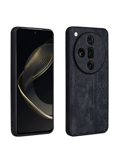 HuHa Case Cover For OPPO Find X7 Ultra AZNS 3D Embossed Skin Feel Phone Case Black 