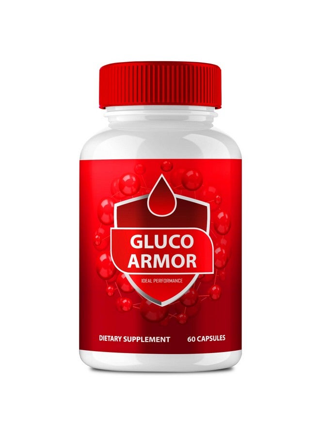 IDEAL PERFORMANCE كبسولات جلوكو أرمور المتقدمة لصيغة الدم، أقراص مكمل جلوكو أرمور الرسمية، صيغة متميزة لدورة دموية صحية ومستويات مستقرة، مراجعات جلوكو أرمور لايت الطبيعية بالكامل (60 كبسولة) - Image 1