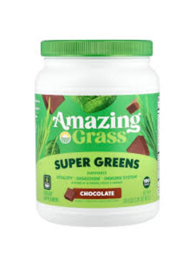 Amazing Grass, Super Greens, Chocolate 800g - Image 1