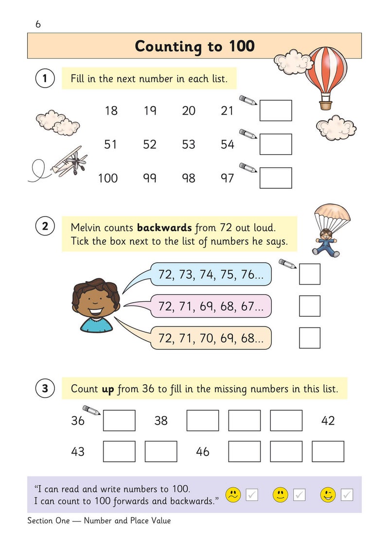 KS1 Maths Year 1 Targeted Question Book - Image 4