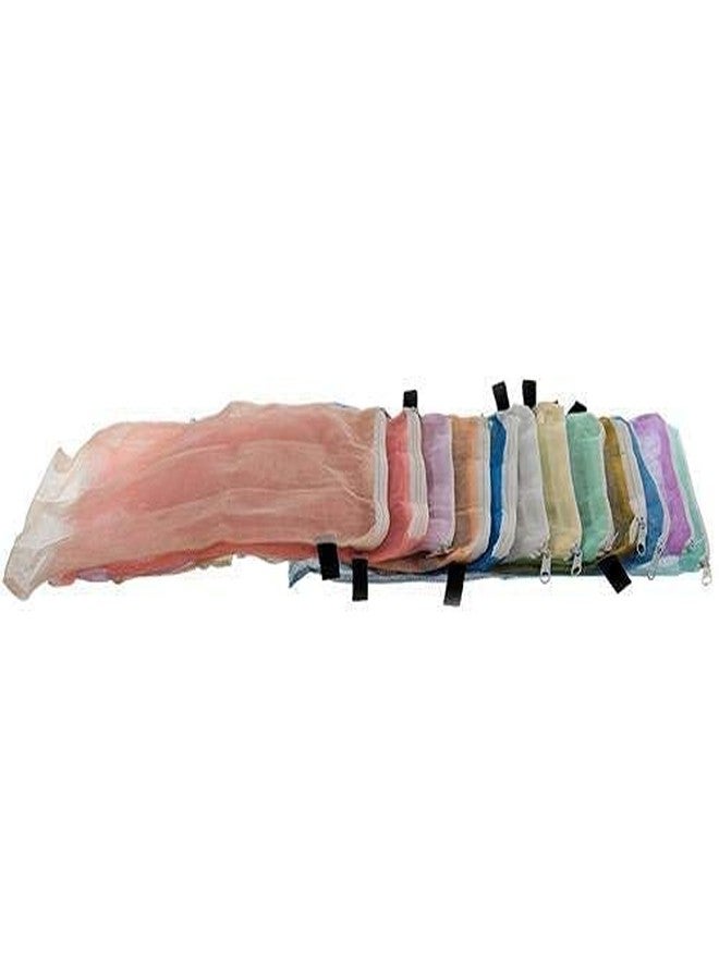 سيو أكياس تخزين الخضار والفواكه الصديقة للبيئة والقابلة لإعادة الاستخدام من SIO (عبوة من 6 أكياس) - أكياس شبكية للخضراوات والفواكه للثلاجة مزودة بسحاب | أكياس تخزين متعددة الأغراض للبقالة - Image 5