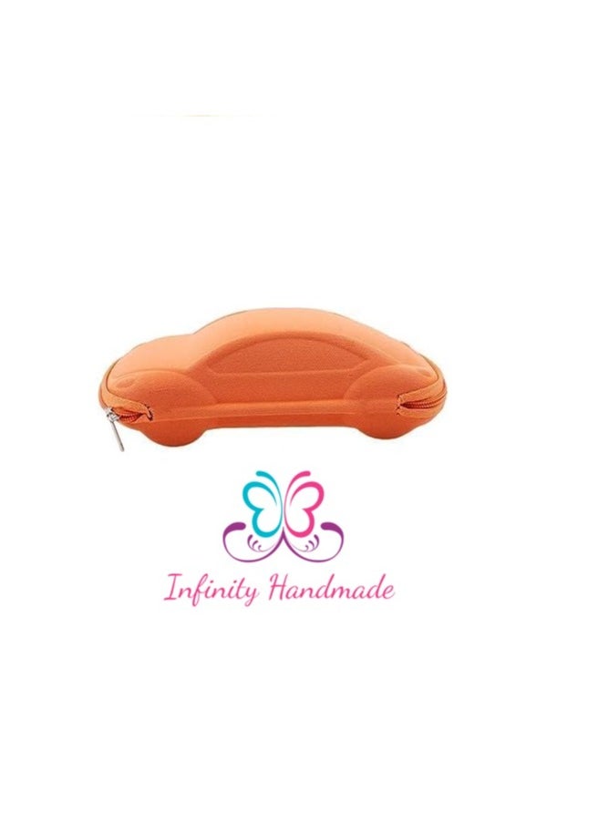 Generic Children Glasses Case, for Kids Boys Girls Car Shape  - Image 2