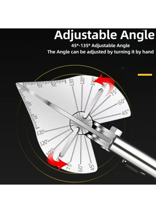 Yellow Black Multi Angle Shear Tool 45 135 Degree Adjustable For PVC Plastic MDF Cutting - Image 5