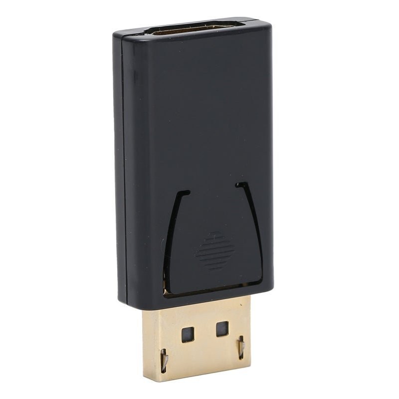 محول Displayport إلى HDMI: دقة 4K × 2K بتردد 30 هرتز، مدخل DP 1.2 ومخرج HDMI 1.4V - نقل متزامن للصوت والفيديو، محول غير متوافق مع DP الصغير لربط الحاسوب المحمول أو المكتبي بالشاشة أو التلفزيون ذي الوضوح العالي أو البروجكتور - Image 4