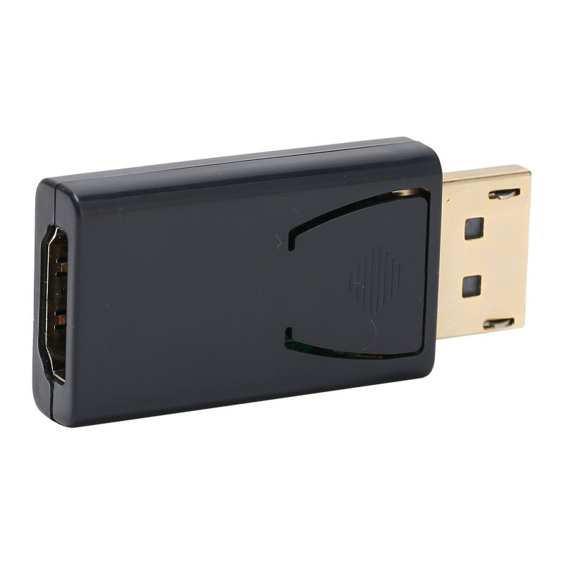 محول Displayport إلى HDMI: دقة 4K × 2K بتردد 30 هرتز، مدخل DP 1.2 ومخرج HDMI 1.4V - نقل متزامن للصوت والفيديو، محول غير متوافق مع DP الصغير لربط الحاسوب المحمول أو المكتبي بالشاشة أو التلفزيون ذي الوضوح العالي أو البروجكتور - Image 5