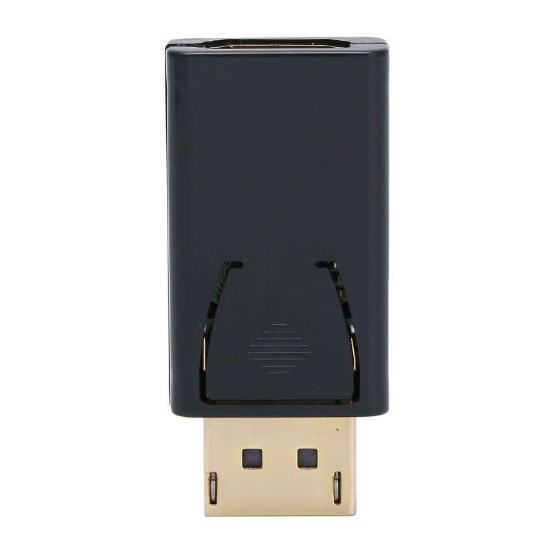 محول Displayport إلى HDMI: دقة 4K × 2K بتردد 30 هرتز، مدخل DP 1.2 ومخرج HDMI 1.4V - نقل متزامن للصوت والفيديو، محول غير متوافق مع DP الصغير لربط الحاسوب المحمول أو المكتبي بالشاشة أو التلفزيون ذي الوضوح العالي أو البروجكتور - Image 3