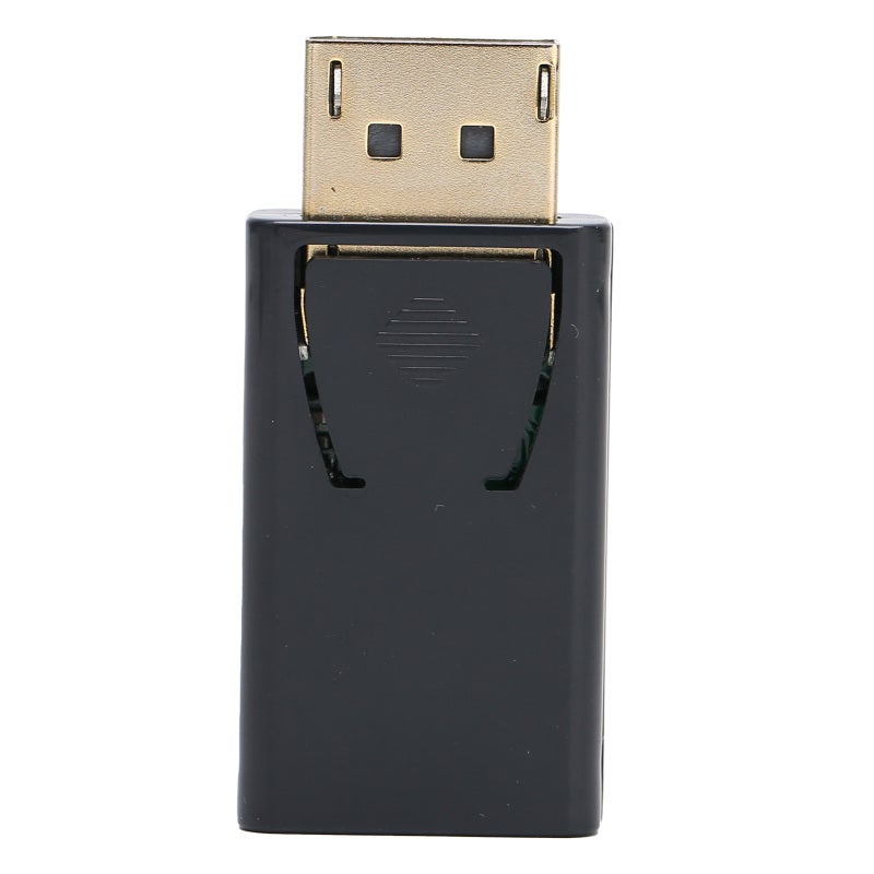 محول Displayport إلى HDMI: دقة 4K × 2K بتردد 30 هرتز، مدخل DP 1.2 ومخرج HDMI 1.4V - نقل متزامن للصوت والفيديو، محول غير متوافق مع DP الصغير لربط الحاسوب المحمول أو المكتبي بالشاشة أو التلفزيون ذي الوضوح العالي أو البروجكتور - Image 1