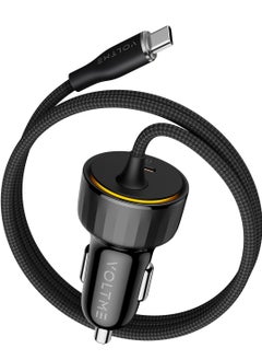 60W Built-in Type-C Cable