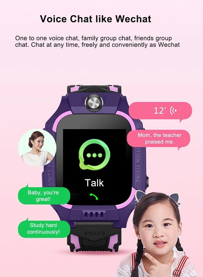 Children's Smart Watch,With Alarm Clock and Flashlight,Pay Attention to Children's Safety,Suitable as a Holiday Gift(Green) - Image 4