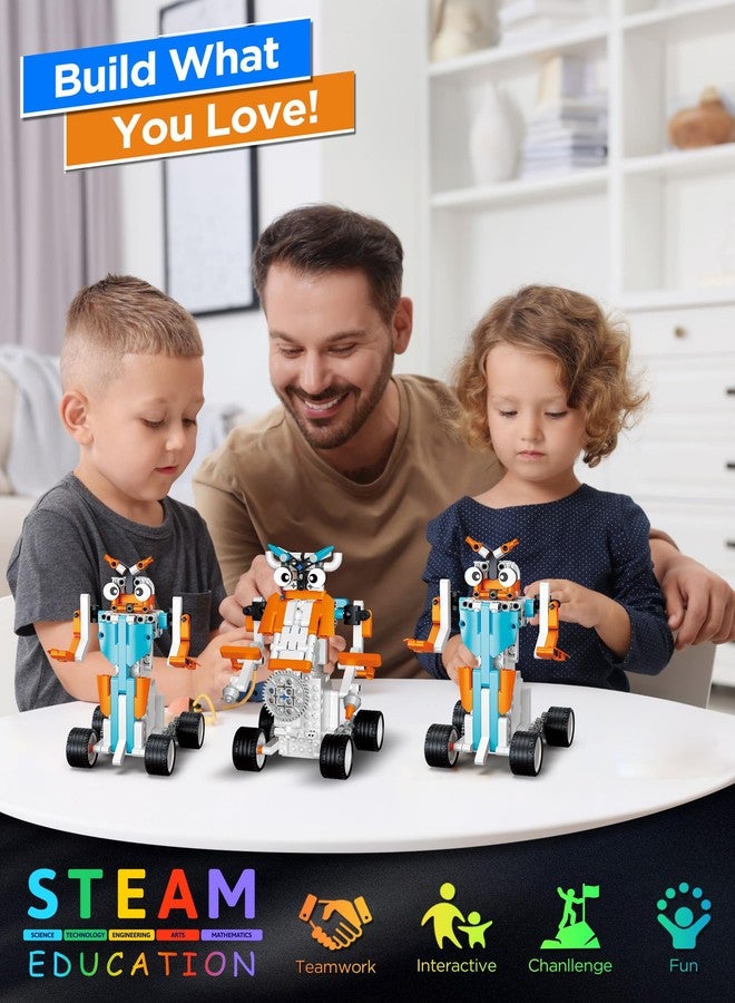 okk Robot Building Toys for Kids, 12 in 1 Stem Toys for Boys Age 8-12, APP & Remote Control Robot Building Kit, DIY Engineering Robotics kit, Programmable Kids Building Set Gifts for Boys Girls - Image 3