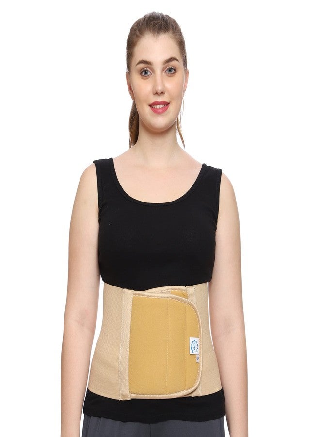GHK S18 Abdominal Belt for Complete Back Support Multi Use Post Delivery Tummy Reduction Back Pain Relief Breathable Fabric Unisex, Size : XL Skin - Image 3