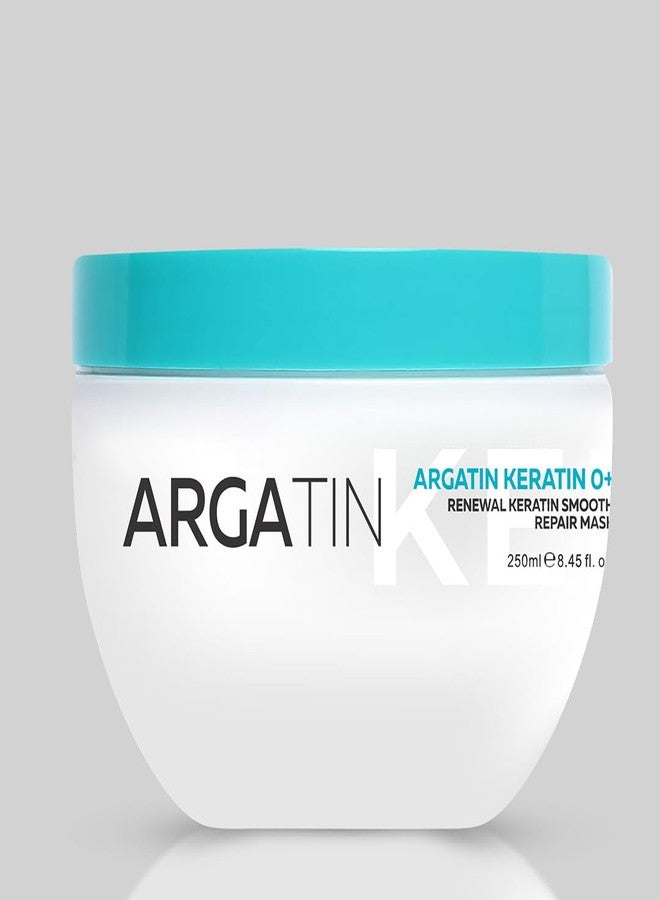 Argatin Keratin O+ Smooth Repair Hair Mask 250ml | For Smoothening, Straightening, Hair Thickness | Nourishes Dry, Damaged & Frizzy Hair - Image 1