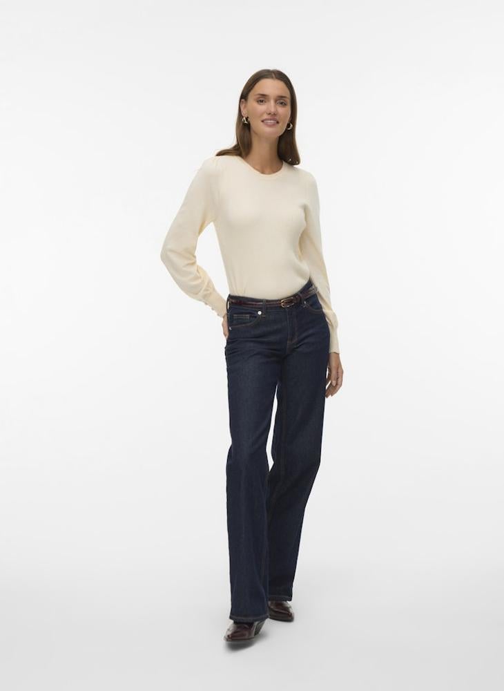 VERO MODA VMNEW HOLLY LS O-NECK PULLOVER BOO - Image 4