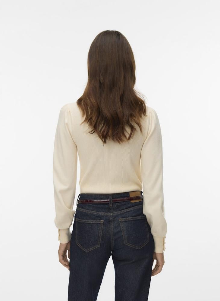 VERO MODA VMNEW HOLLY LS O-NECK PULLOVER BOO - Image 2