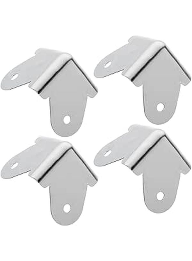 4Pcs Steel Corner Guards Metal Edge Protectors Shockproof Furniture Box Covers 4 Colors - Image 1