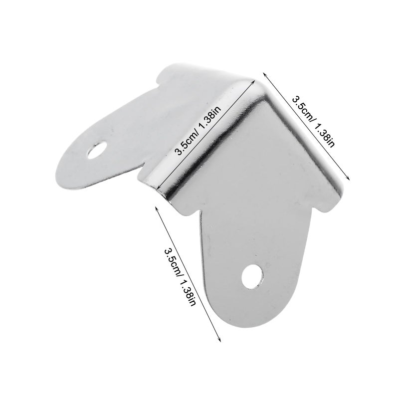 4Pcs Steel Corner Guards Metal Edge Protectors Shockproof Furniture Box Covers 4 Colors - Image 3