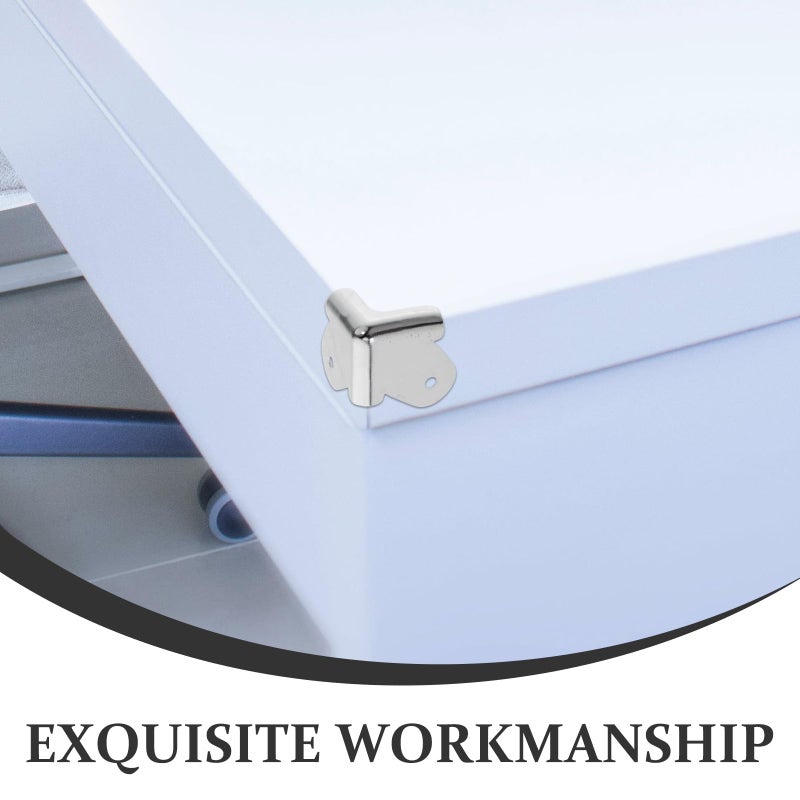 4Pcs Steel Corner Guards Metal Edge Protectors Shockproof Furniture Box Covers 4 Colors - Image 4