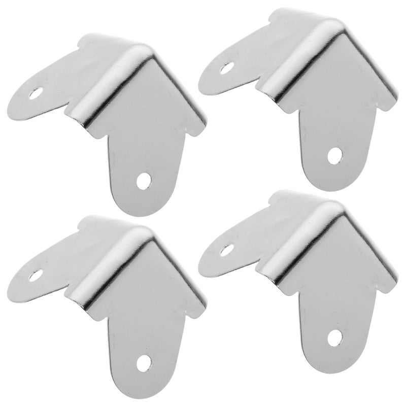 4Pcs Steel Corner Guards Metal Edge Protectors Shockproof Furniture Box Covers 4 Colors - Image 2