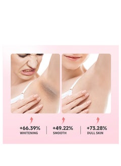 EELHOE Gluta Moisturizing Underarm Cream, Whitening Cream for Private Part Underarm Whitening, Sakura Pearl Cream, Body Bleaching Cream for Intimate Areas，Body Dark Spot Remover，Skin Whitening Cream, Brightening Cream  - Image 2