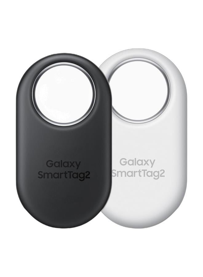 Samsung SmartTag2 Pack of 2: Galaxy SmartTag2 - Black + Galaxy SmartTag2 - White - Image 1