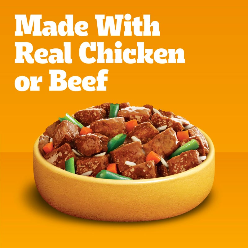 Pedigree Choice Cuts in Gravy Adult Canned Soft Wet Dog Food, Prime Rib & Chicken, 13.2 oz. Cans (12 Count, Pack of 1) - Image 3