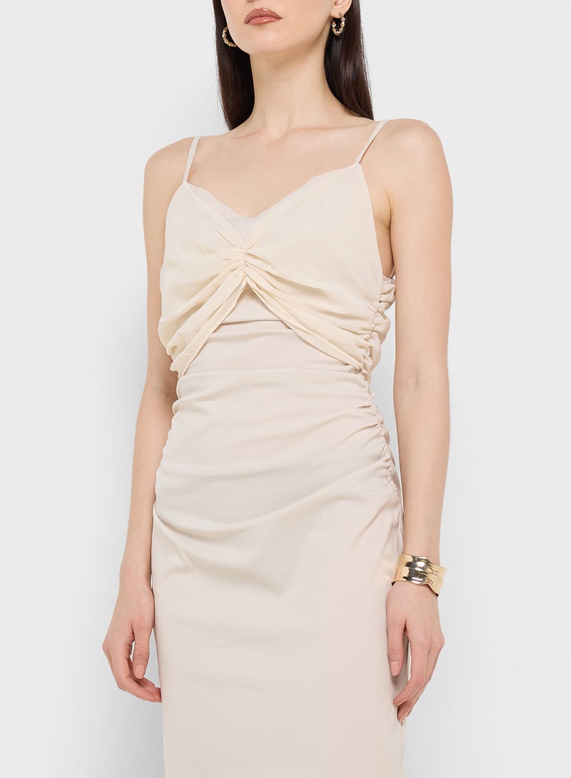 Ginger Twist Front Maxi Dress  - Image 3