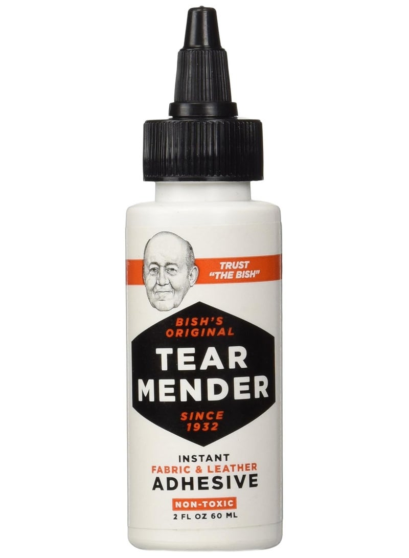 Tear Mender Instant Fabric and Leather Adhesive, 2 oz Bottle - Image 1