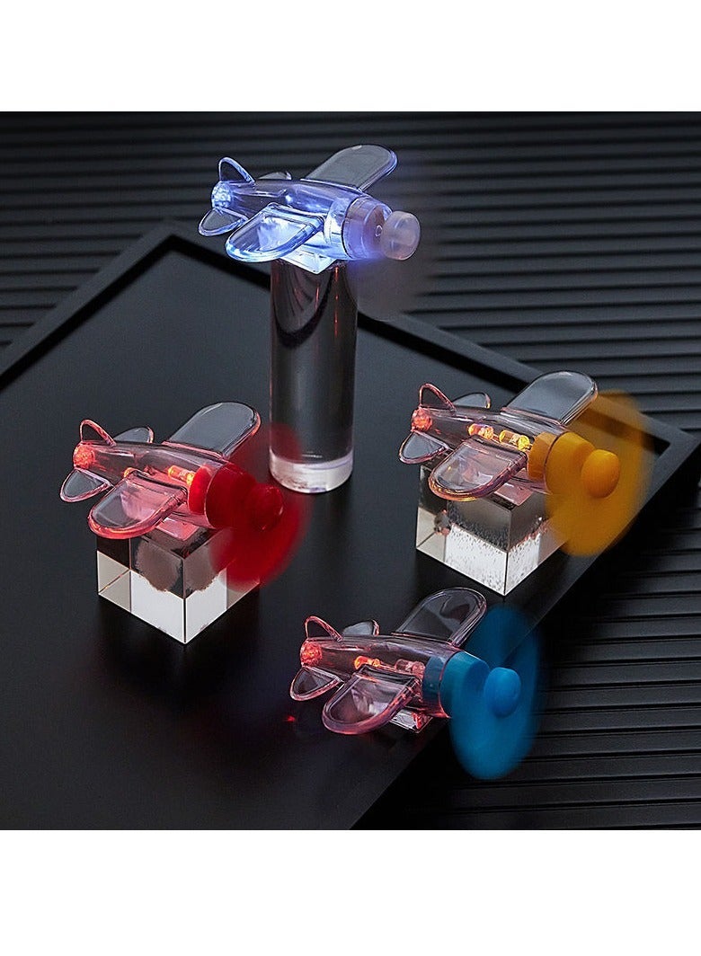 MUNTAQI Wind power small aircraft wind power generation LED bright light car ornaments decoration - Image 3