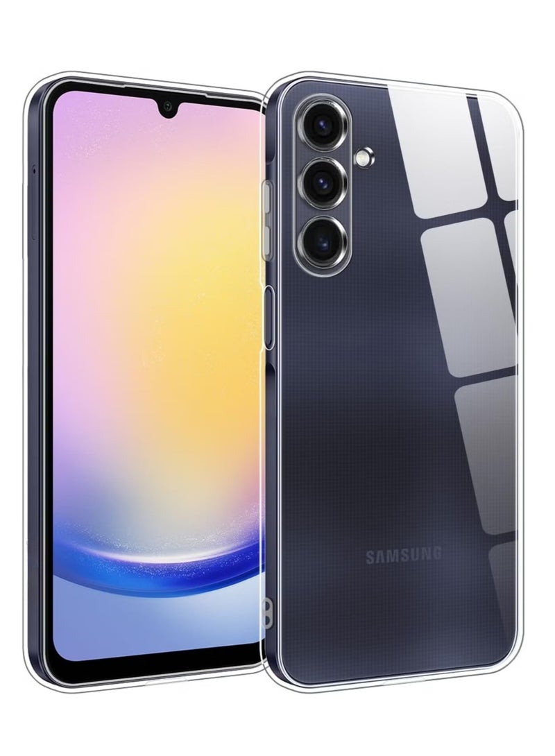 Case Compatible with Samsung Galaxy A54 5G Case Crystal Clear Soft TPU Gel Case Flexible Silicone Anti-Scratch Camera Protection Transparent TPU Cover - Clear