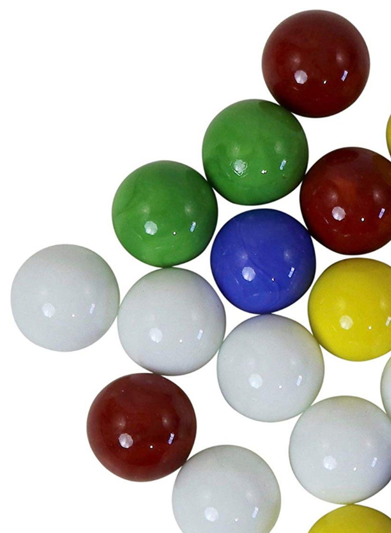 Mega Marbles SET OF 24 ASSORTED BULK - 1" SHOOTER MARBLES - Image 2
