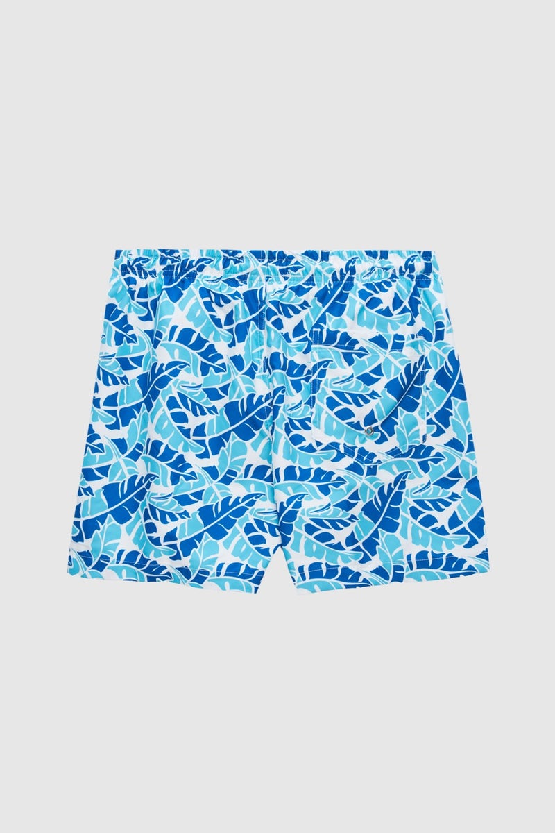 twn Regular Fit Blue Printed Shorts Swimsuit 2EC62AP316130  - Image 3