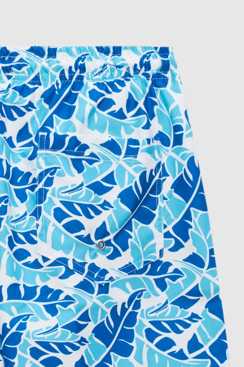twn Regular Fit Blue Printed Shorts Swimsuit 2EC62AP316130  - Image 4