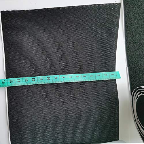 Ywhomal 6 inch Width Self Adhesive Hook and Loop Fastening Tape Heavy Duty Strips 1 Yard (Black, 6 inch x 1.1 Yard) - Image 4