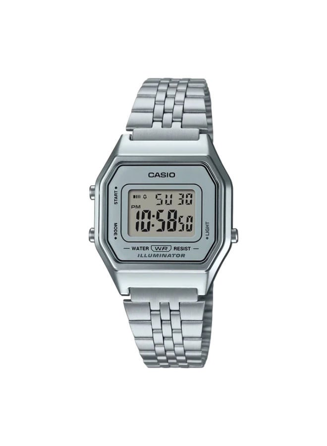 CASIO Stainless Steel Digital Wrist Watch LA680WA-7DF - Image 1