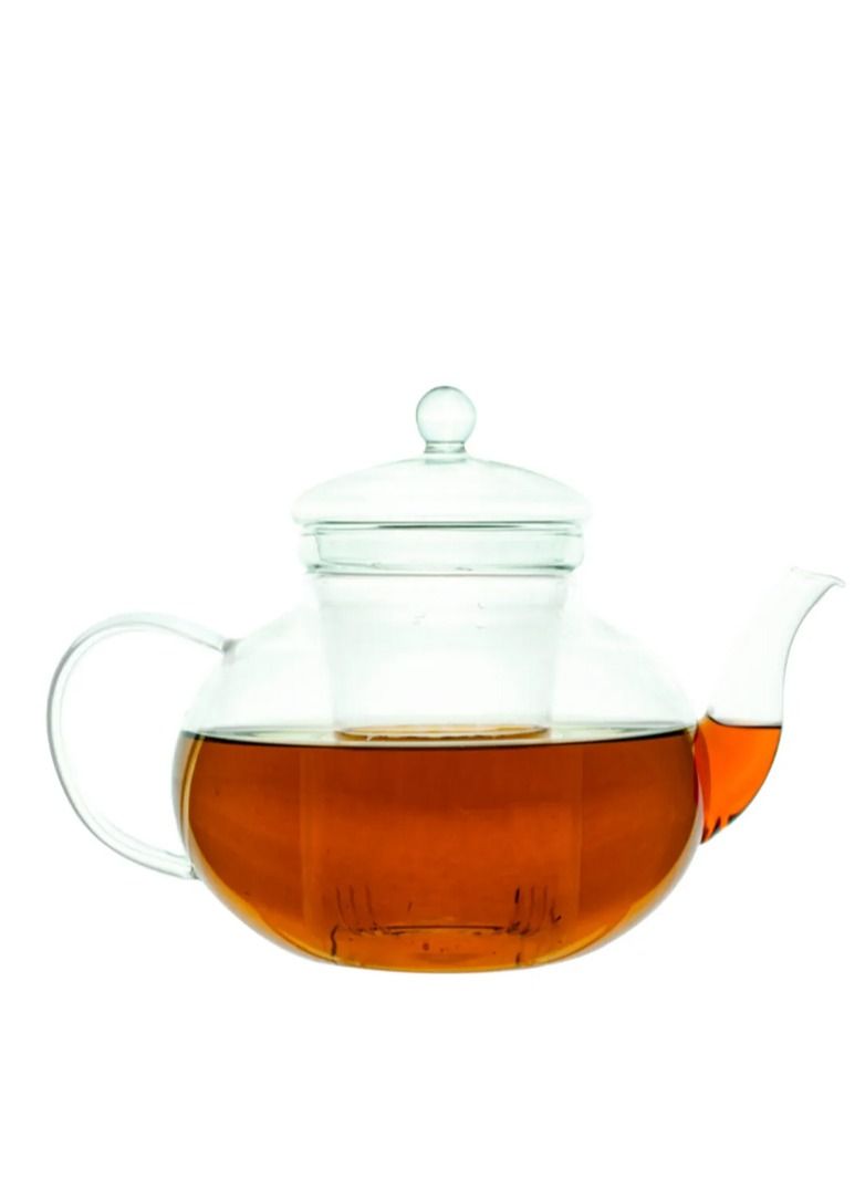 Tealand Dishwasher Safe Heat Resistant Glass Teapot with Removable Glass Infuser for Loose Tea and Tea Maker (1.2 Liters) - Image 1