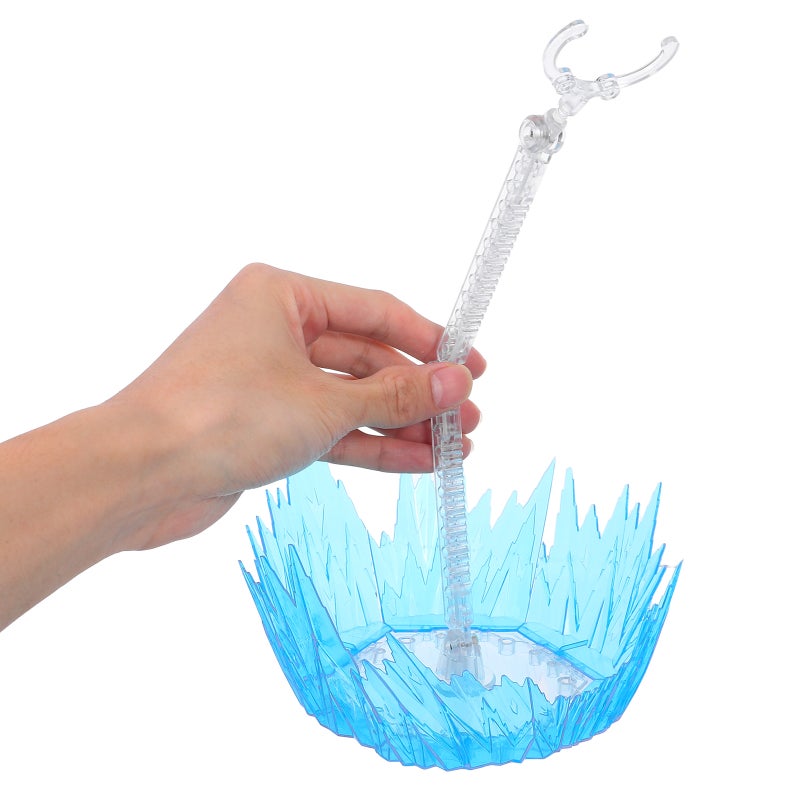 Action Figure Display Stand: Shock Impact Effect Stand Compatible for MG 1/100 Models - Display Base with Effects for Anime Figure Showcase - Image 2