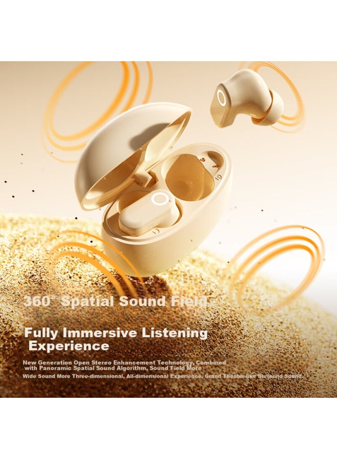 No Must Work Nuobixing J16Pro Wireless Bluetooth Earphones, New Semi-In Sports Running Wireless Noise-Cancelling Calling High-Quality Long Battery Life Comfortable For Long-Term Wear, Compatible With Android And Apple, Black - Image 4