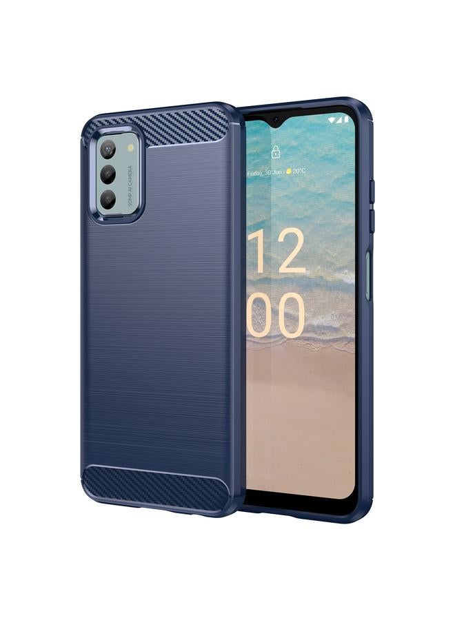 S-TOP Case For Nokia G42 Carbon Fiber Brushed Texture TPU Phone Case - Image 1