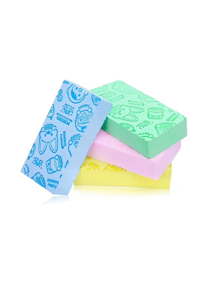 4pcs sponge that exfoliates the skin in the shower and removes dead skin - Image 4