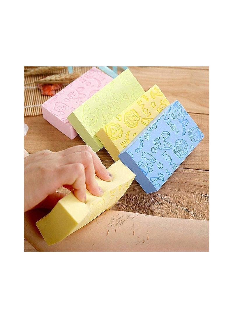 4pcs sponge that exfoliates the skin in the shower and removes dead skin - Image 3