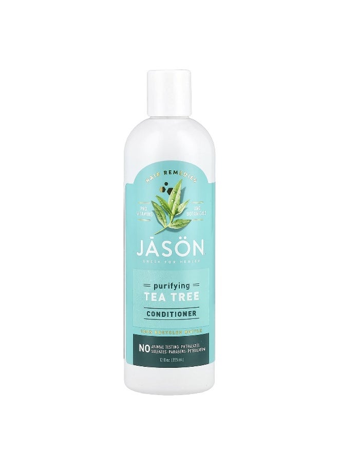 Jason Natural Jason Natural, Purifying Conditioner, Tea Tree, 12 fl oz (355 ml)  - Image 1