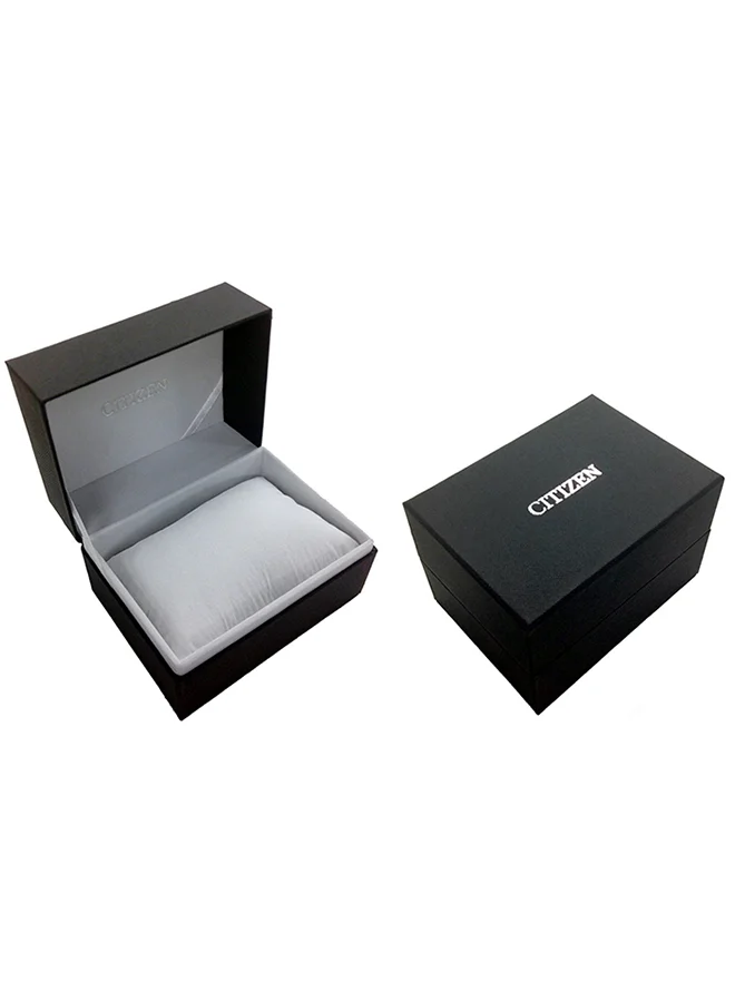 سيتيزن Men's Stainless Steel Strap Mechanical Day & Date Watch NH8350-83A - 40 mm