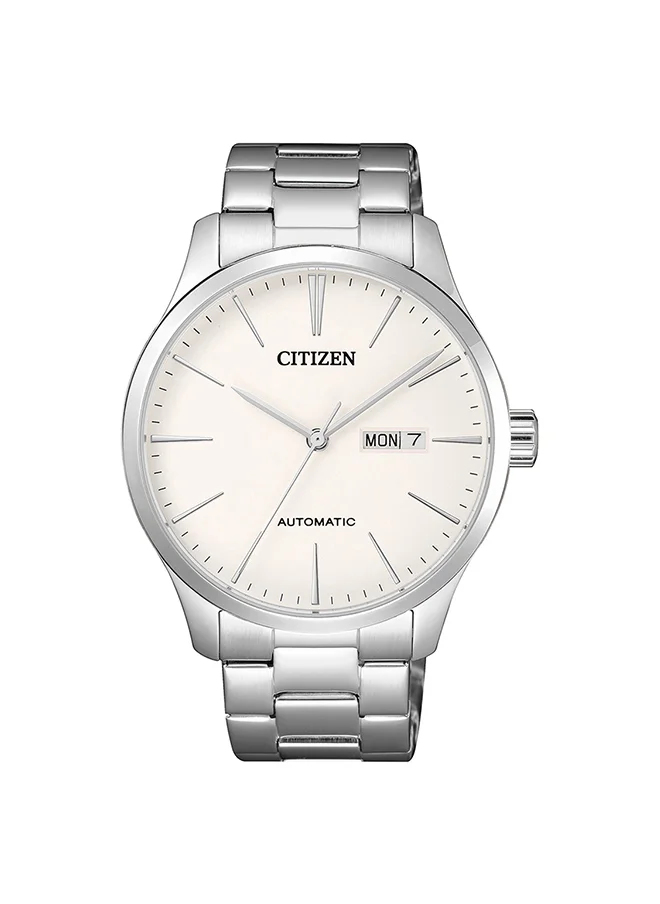 CITIZEN Men's Analog Round Shape Stainless Steel Wrist Watch NH8350-83A 40 Mm