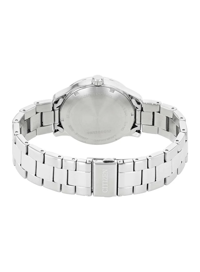 سيتيزن Men's Stainless Steel Strap Mechanical Day & Date Watch NH8350-83A - 40 mm