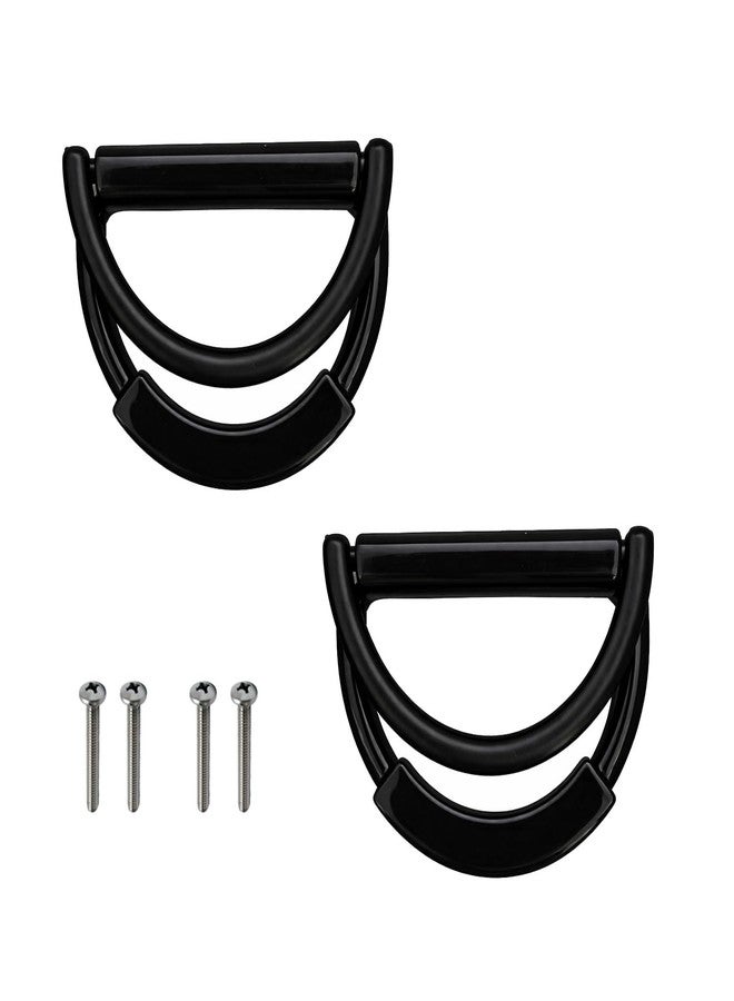 VOLO Cabinet Drawer Knobs - Versatile for Home, Kitchen, Office, and Hotel Doors (Model Kadi-52) (2, Black) - Image 1
