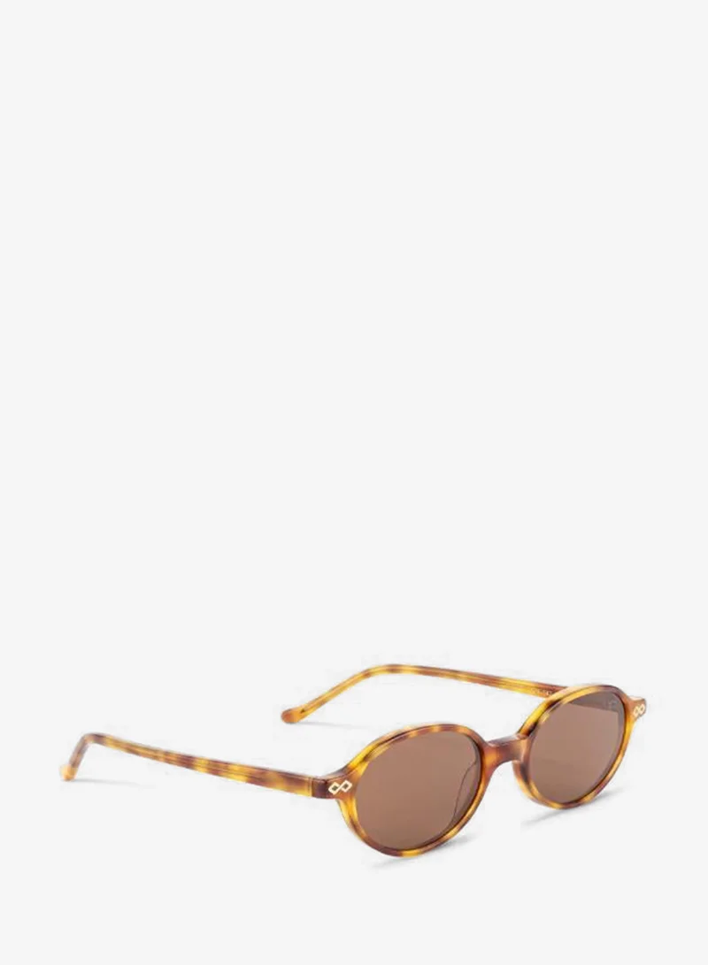 Karen Wazen  Noor Oval Sunglasses for Women | Best Price UAE