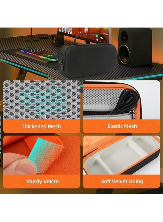 Green Tiger Hard Carrying Case for ASUS ROG Ally, Waterproof Storage Bag Compatible with New Rog Alloy Handheld Game Consoles, Handheld Console Gaming Accessories Carrying Bag, EVA Travel Storage Case - Image 3