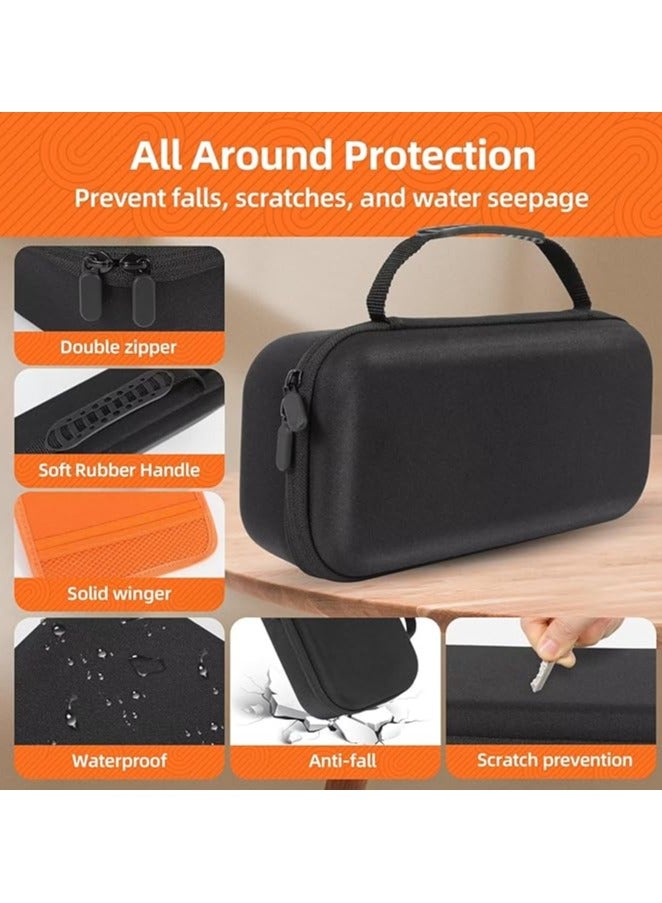 Green Tiger Hard Carrying Case for ASUS ROG Ally, Waterproof Storage Bag Compatible with New Rog Alloy Handheld Game Consoles, Handheld Console Gaming Accessories Carrying Bag, EVA Travel Storage Case - Image 4