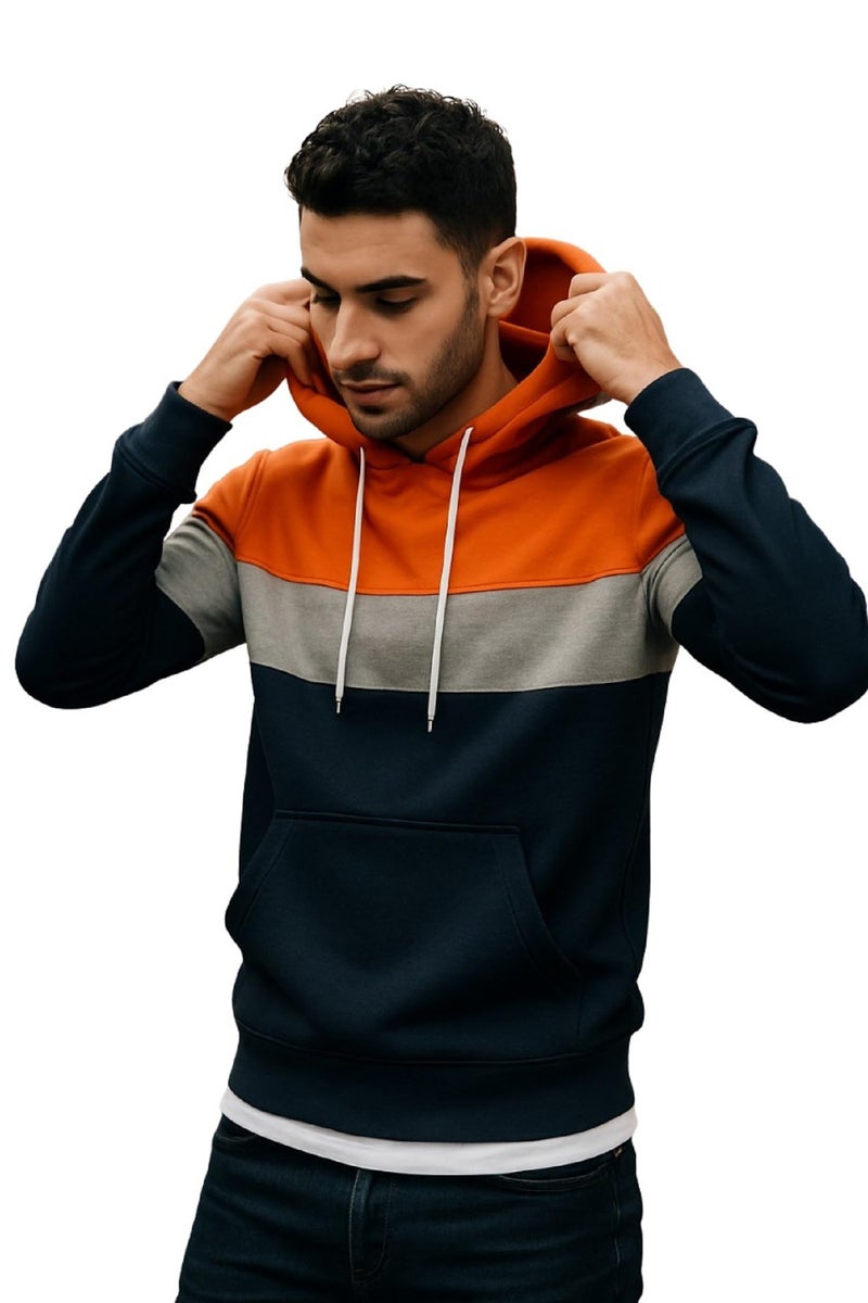 Lymio Hoodies || Sweatshirt for Unisex || Unisex Hoodie (H-54-Blue-S) - Image 1
