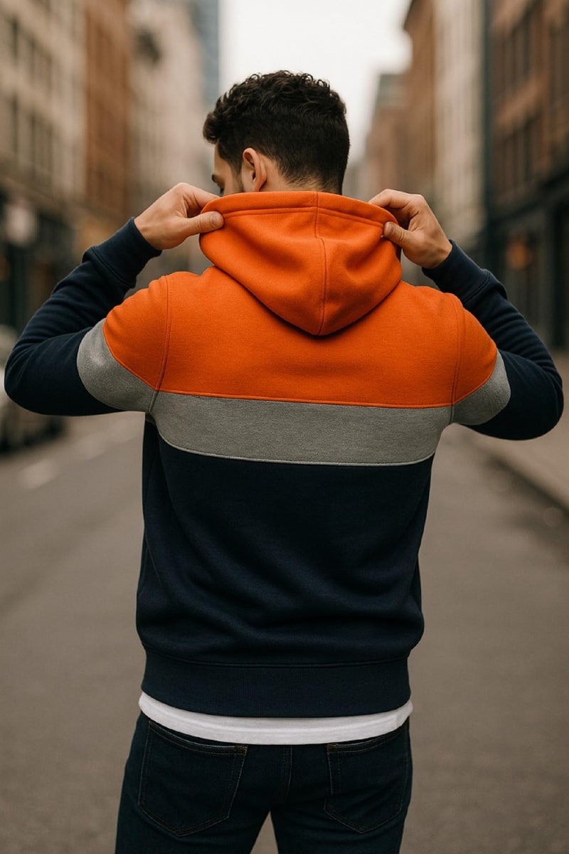 Lymio Hoodies || Sweatshirt for Unisex || Unisex Hoodie (H-54-Blue-S) - Image 2